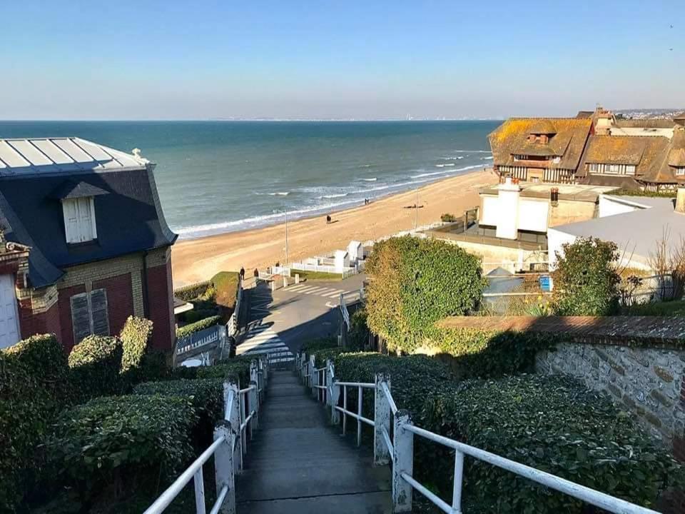 2 Chambres, 50M Centre Ville Plage, Jardin Wifi Вилер-сюр-Мер Екстериор снимка